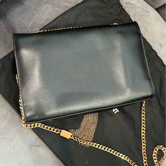 Clearance-YSL Kate Tassel Medium Classic Monogram Bag - Picture 13 of 16